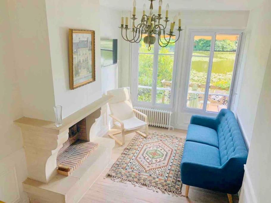 פיירפונד Maison De Charme Avec Vue Sur Chateau מראה חיצוני תמונה